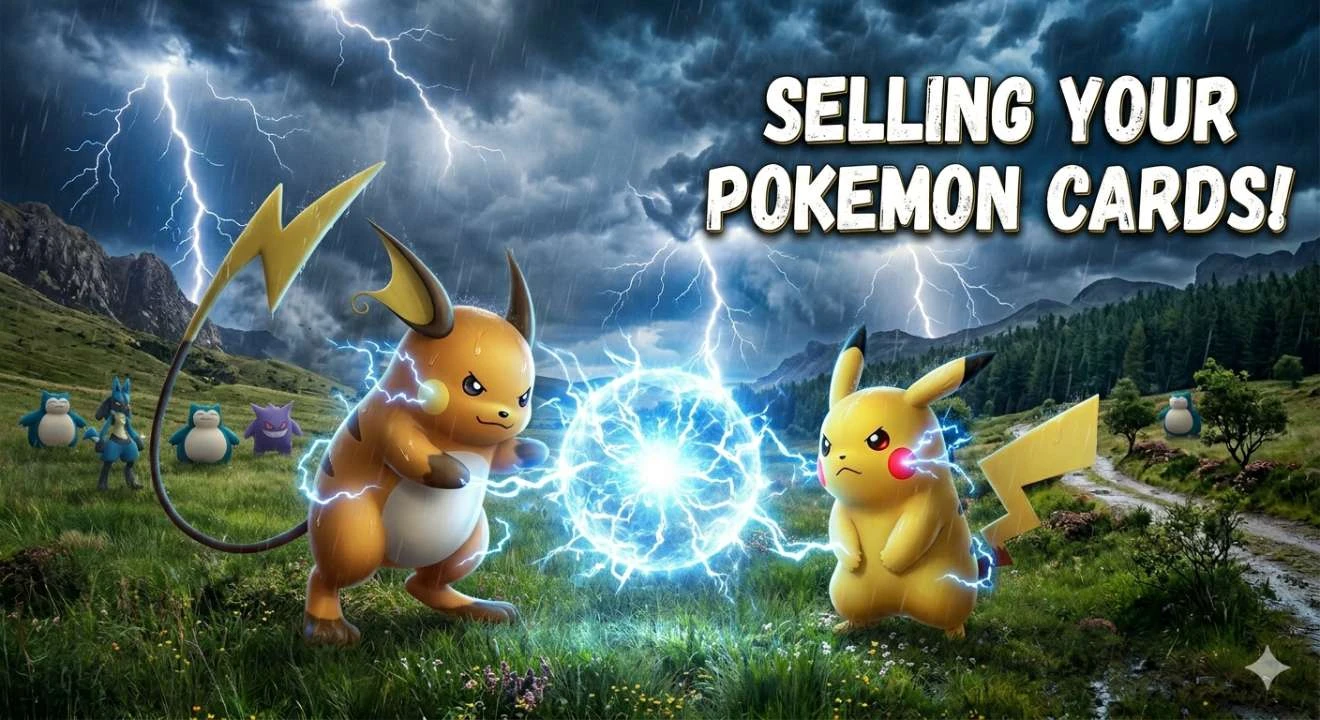 SELLING YOUR POKEMON CARDS FOR YOU!!
