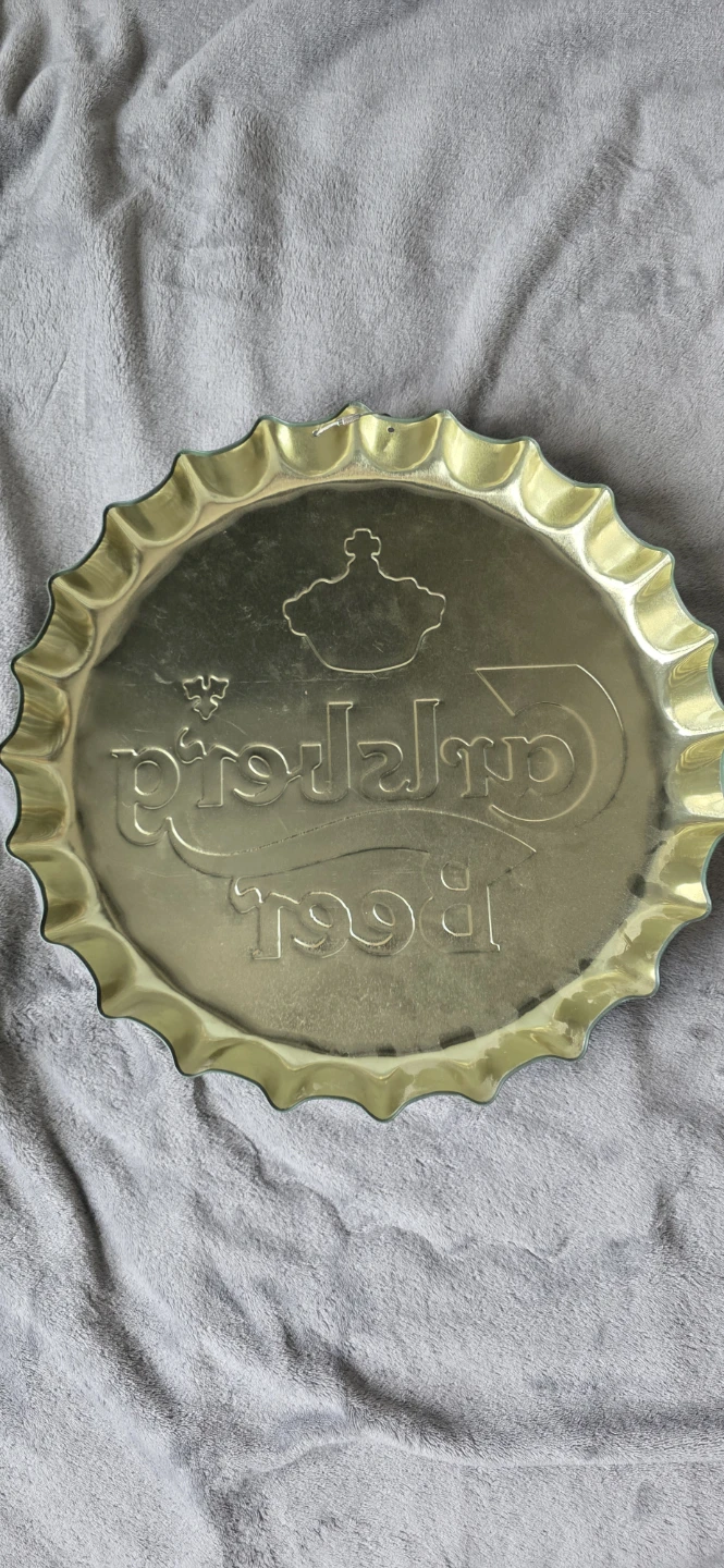 Decorative Carlsberg Beer Cap Sign - photo 2