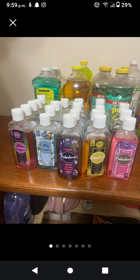Fabulosa Multi-Purpose Cleaner Lot
