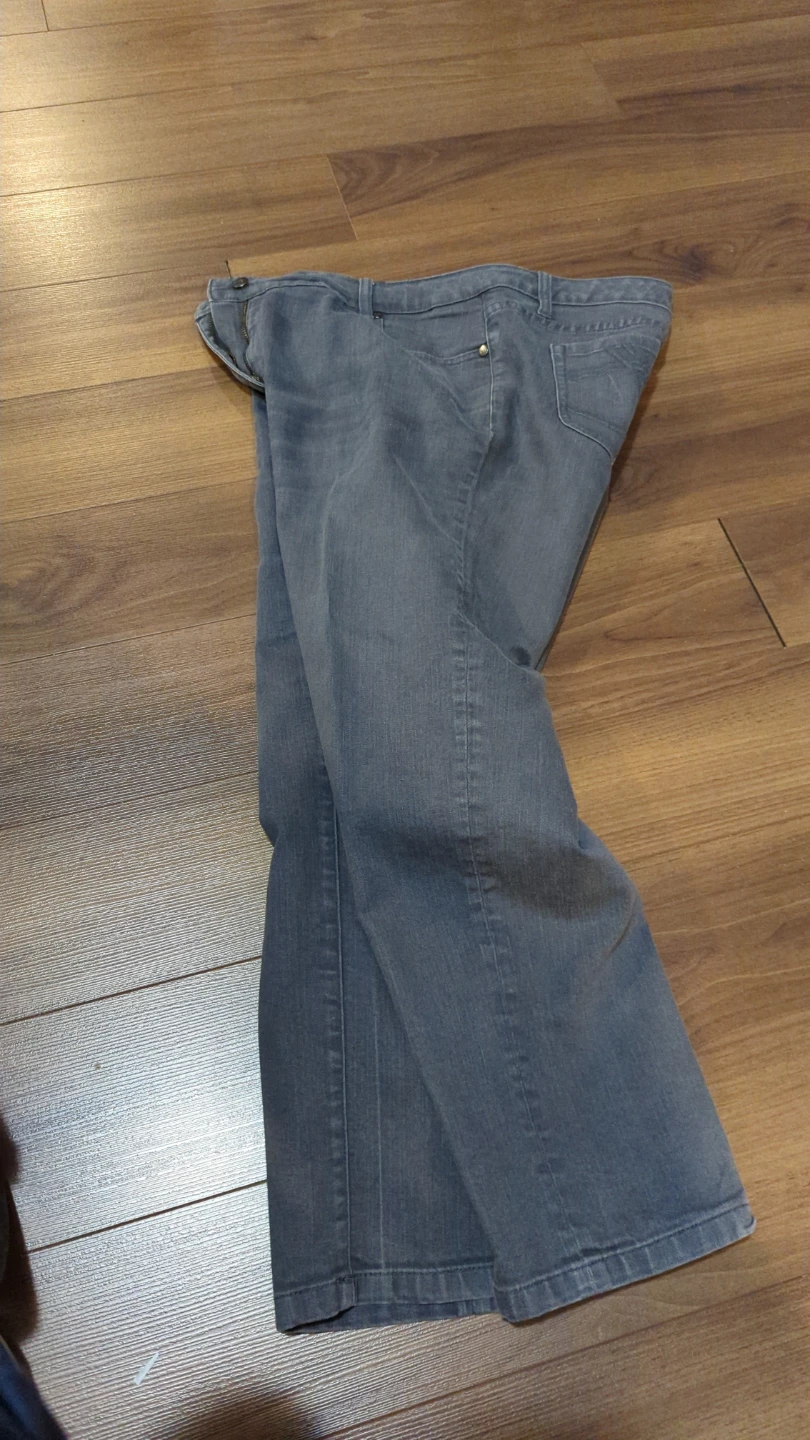 Women's Petite Size 14 Grey Jeans