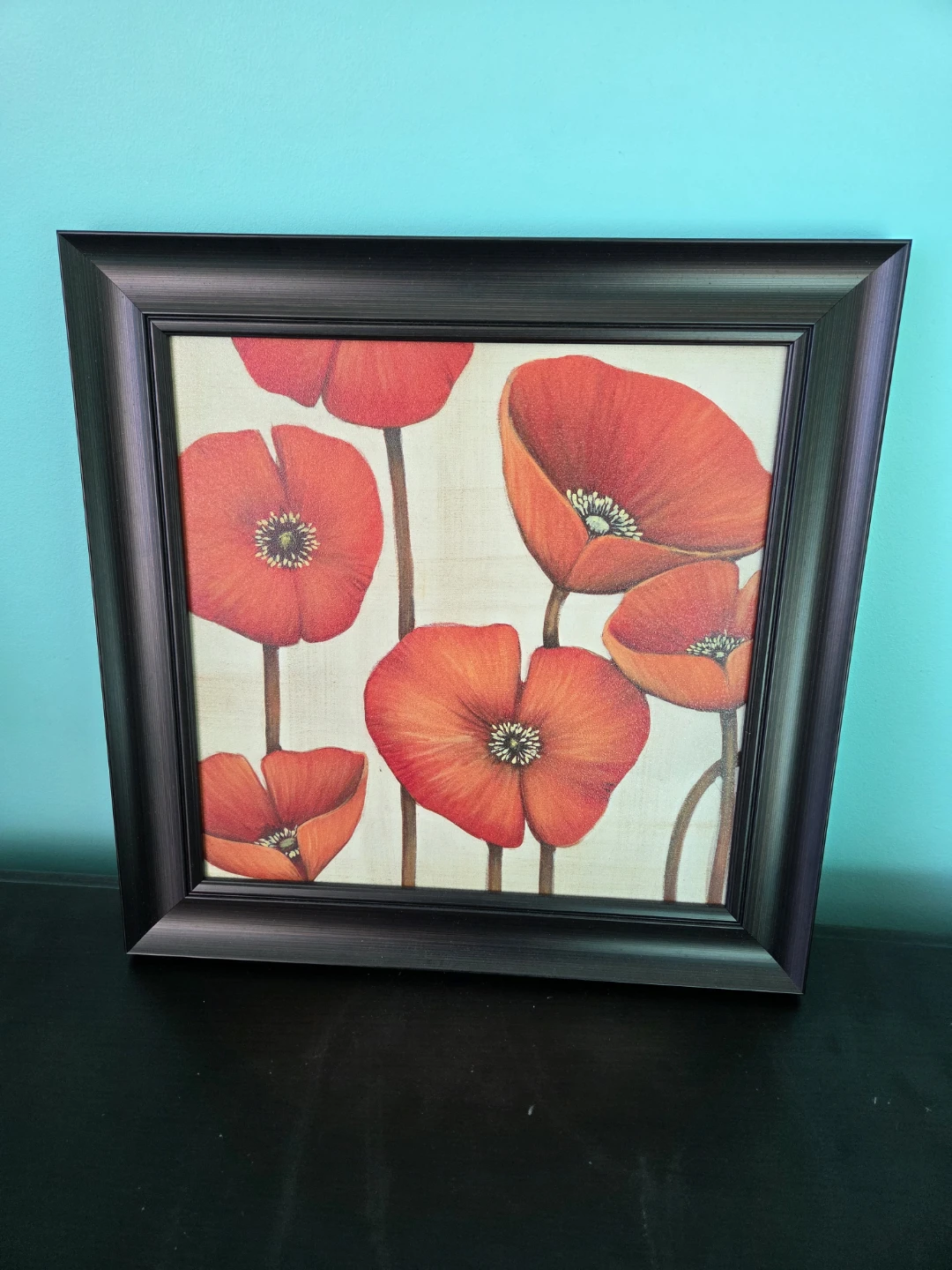 Framed Poppy Print