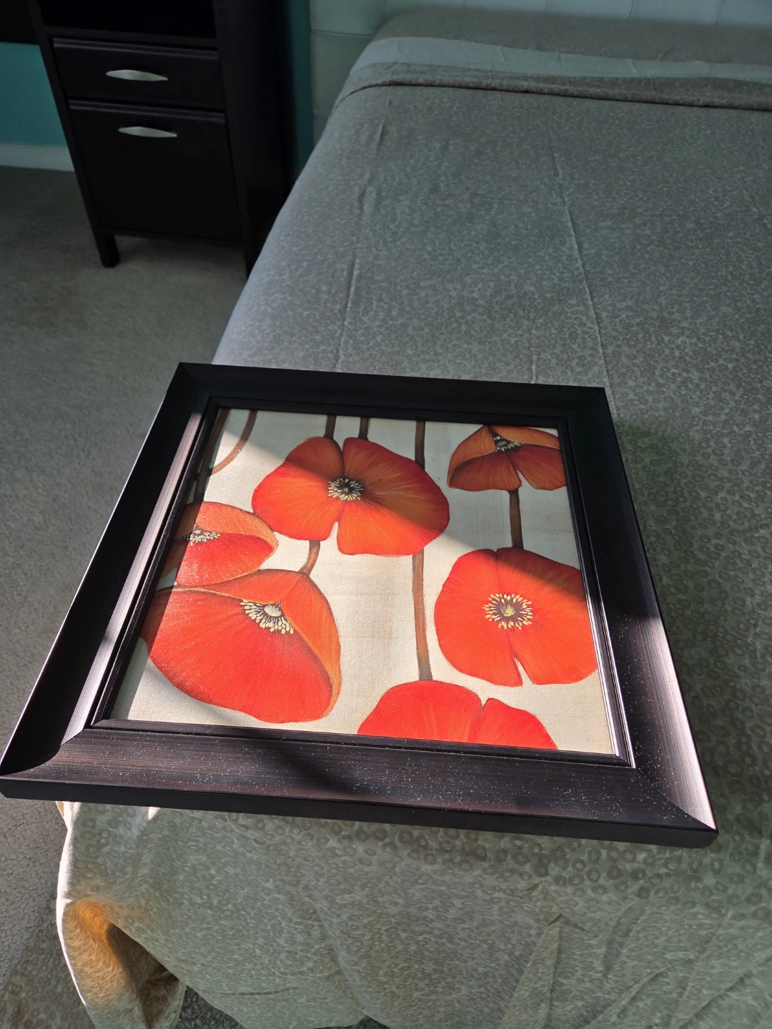 Framed Poppy Print - photo 3
