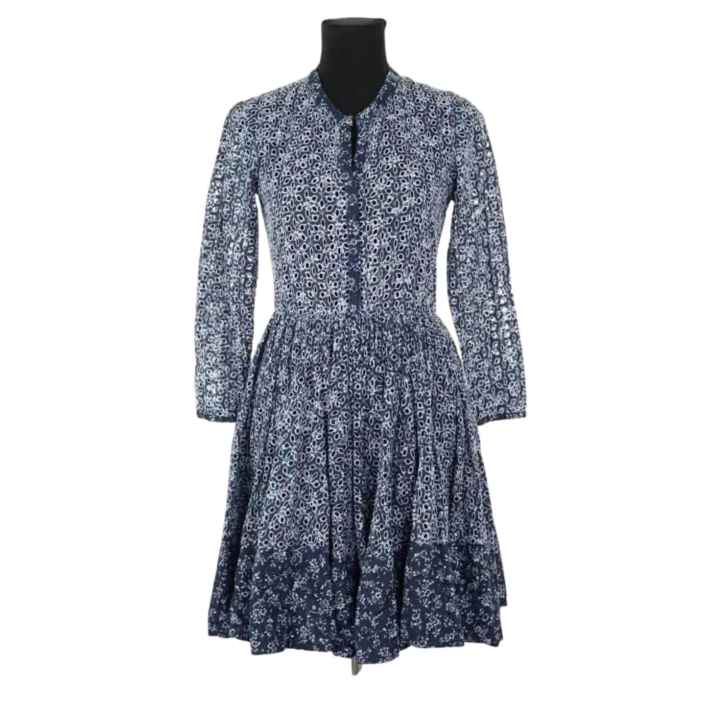 Maje Floral Tea Eyelet Dress - photo 3