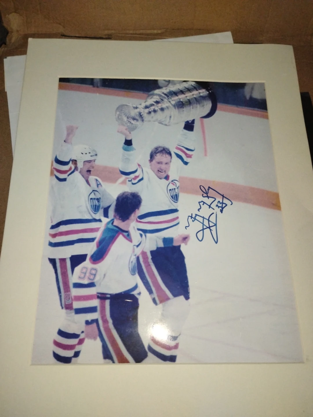 Edmonton Oilers Stanley Cup Autographed Photo