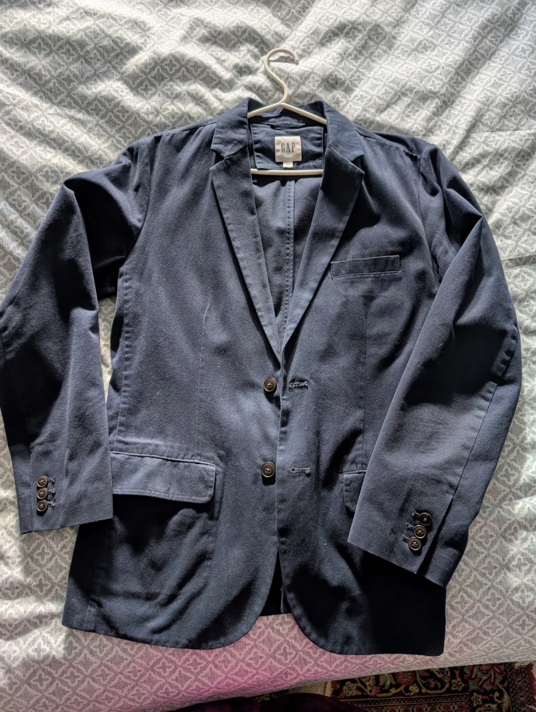 Men sport jacket. GAP Navy Blazer - Size S - photo 4