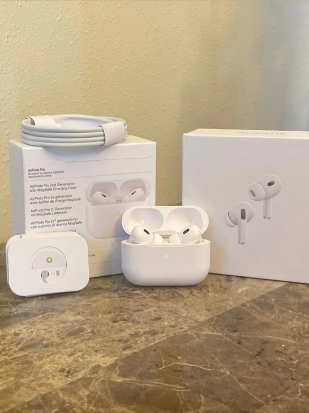Apple AirPods Pro (3 pro generation) with MagSafe Charging Case - photo 2