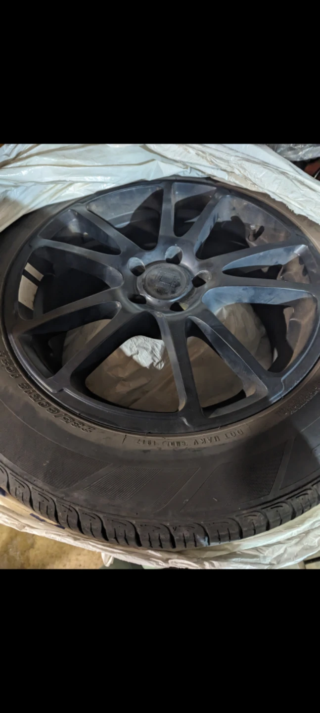 Touren 18" Black Alloy rims