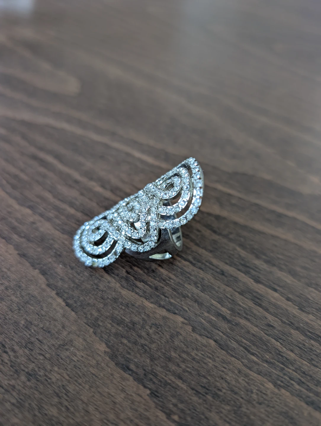 Rhinestone Statement Ring - photo 2