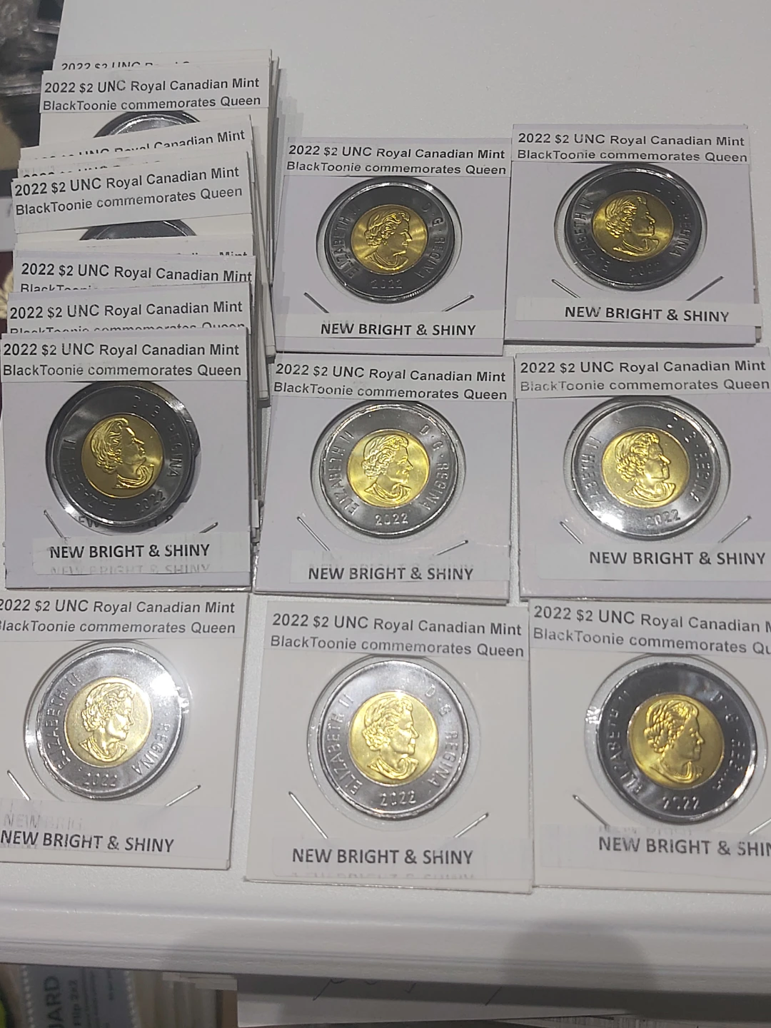 2022 $2 UNC Royal Canadian Mint BlackToonie - photo 3
