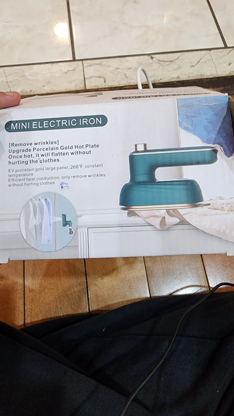 Mini Electric Iron - Portable Wrinkle Remover - photo 5