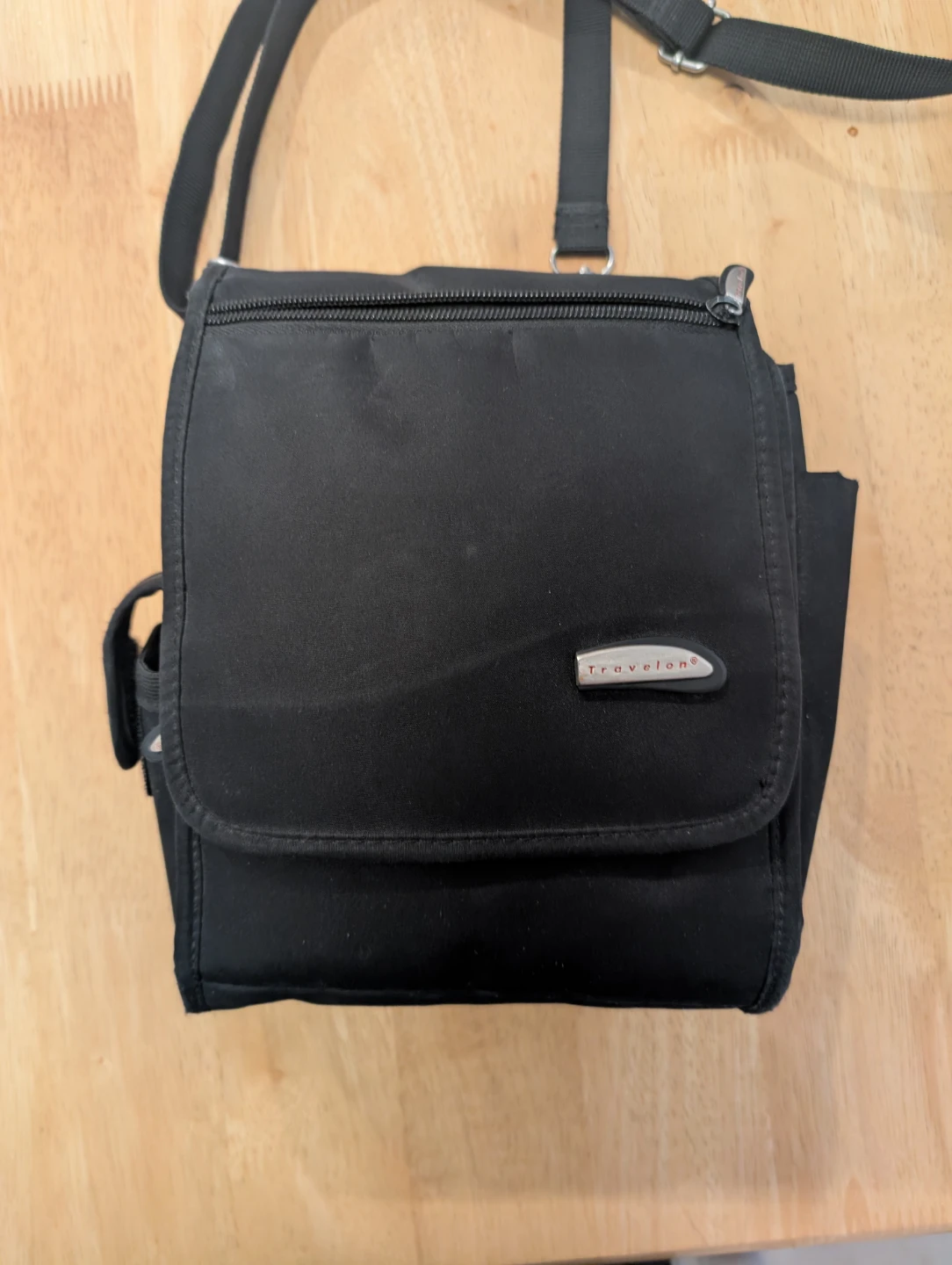 Travelon Black Crossbody Bag