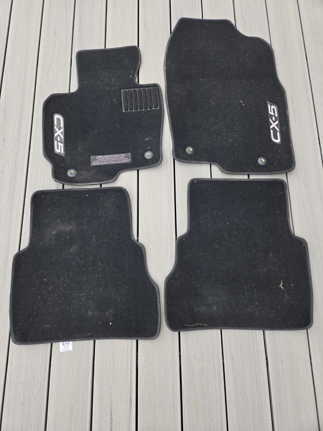 Mazda 2019 CX-5 OEM Floor Mats