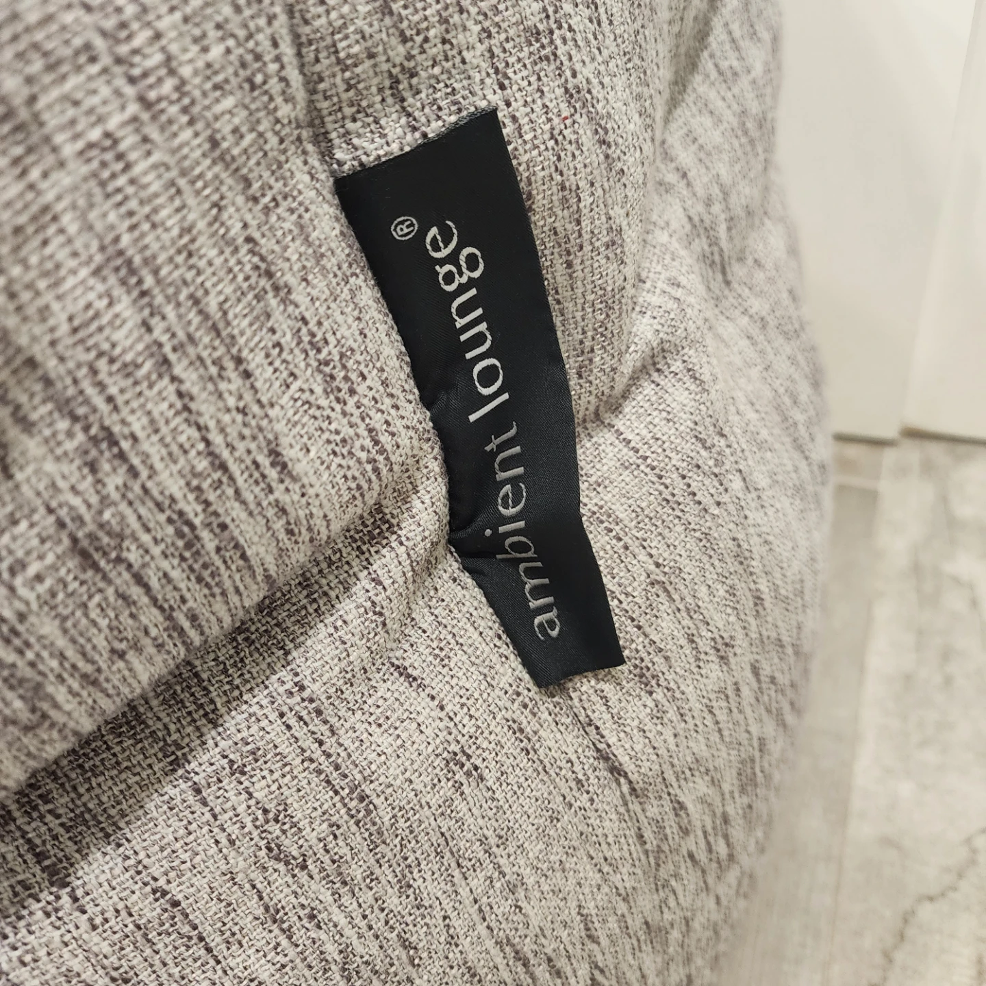Ambient Lounge Butterfly Sofa - Luscious Grey Bean Bag Chair - photo 2
