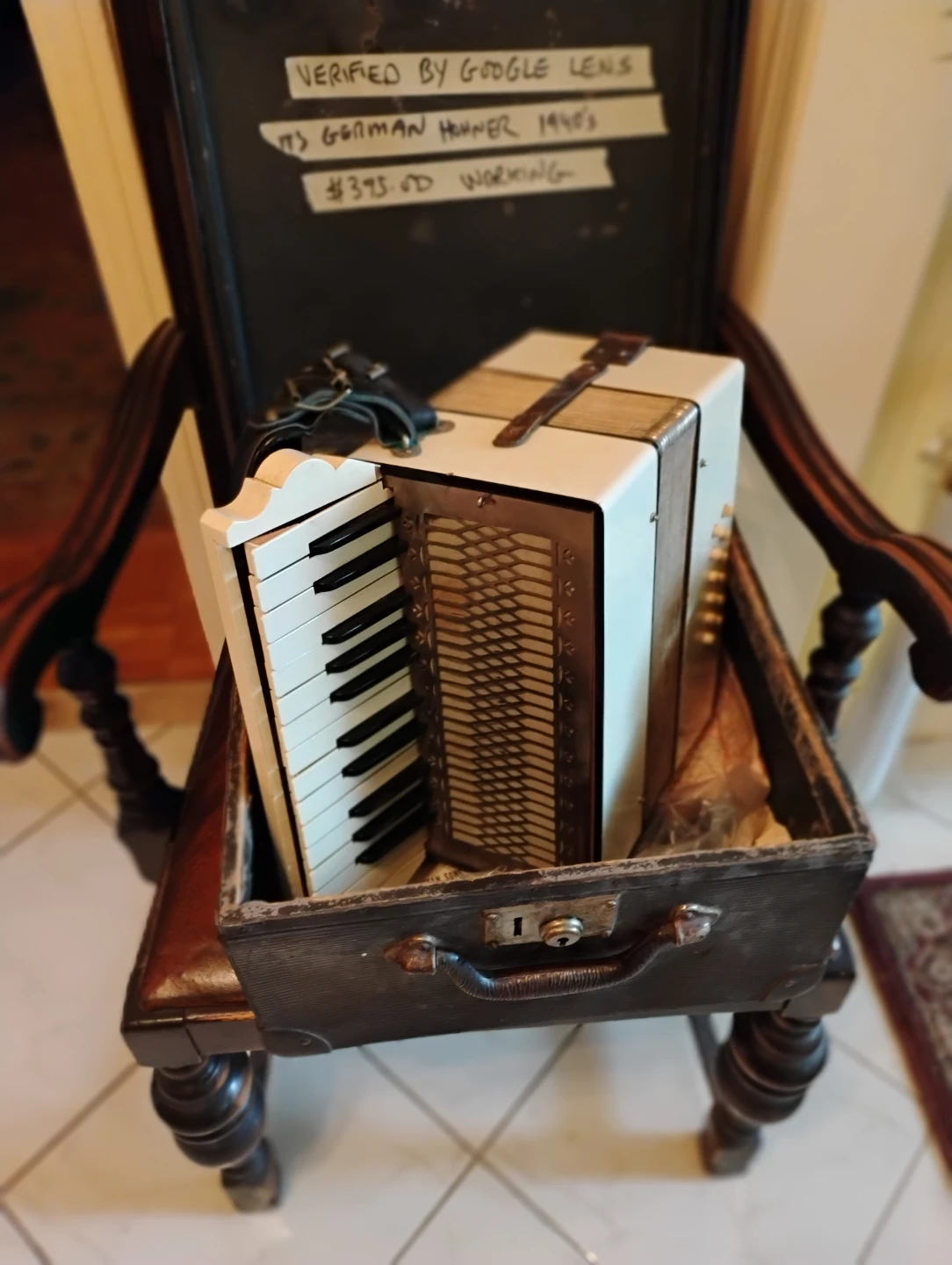 Vintage accordion - photo 4