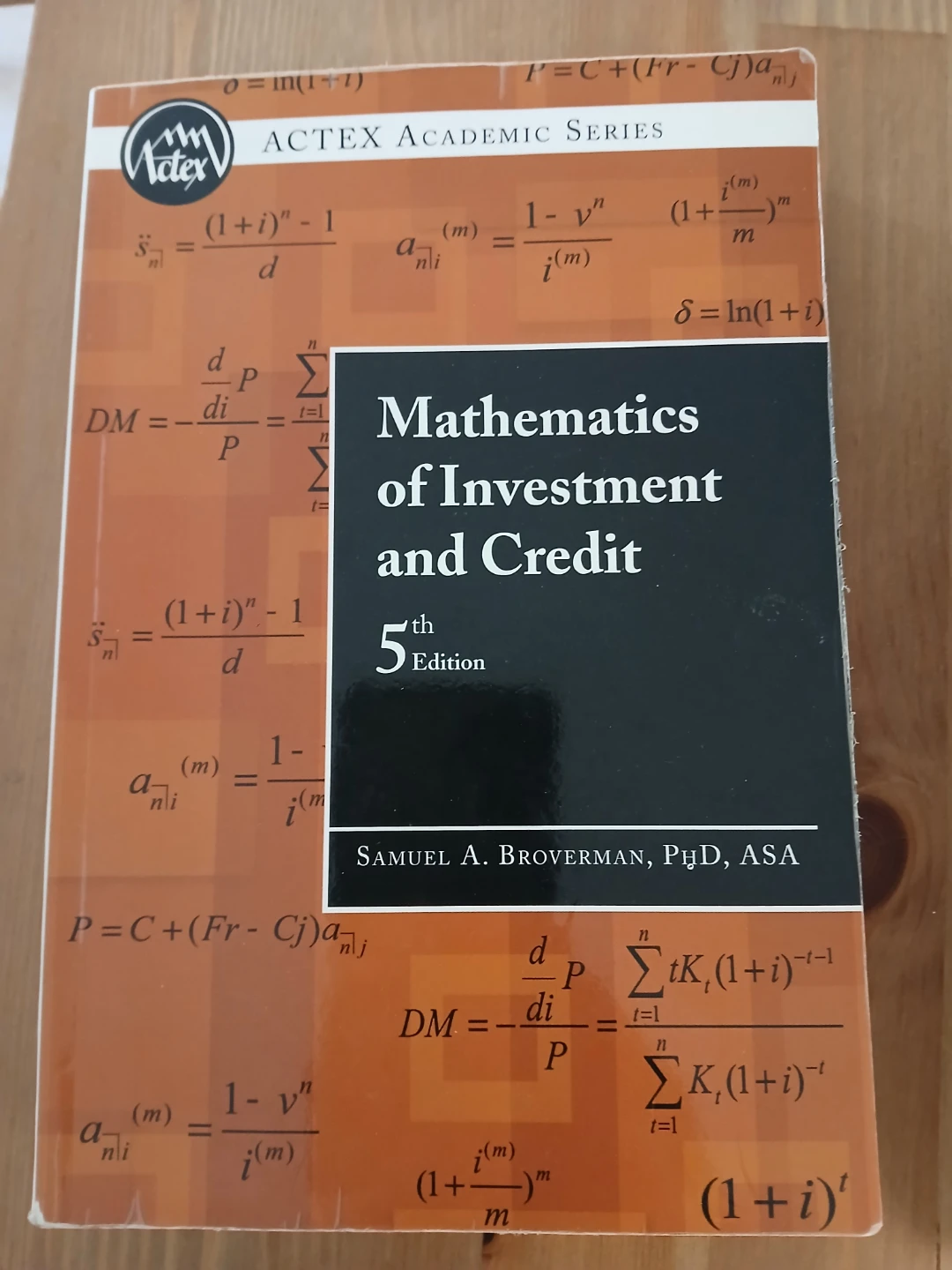 Mathematics of Investment and Credit - 5th Edition