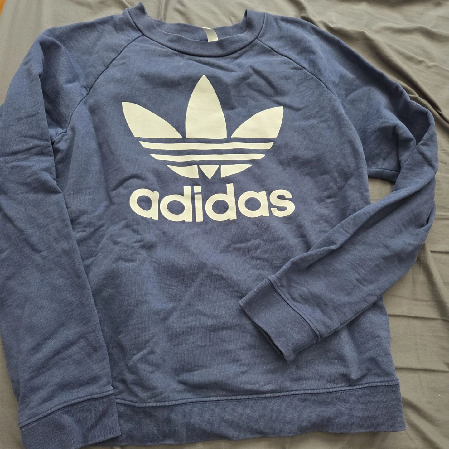 Women's Adidas Trefoil Logo Crewneck Sweatshirt