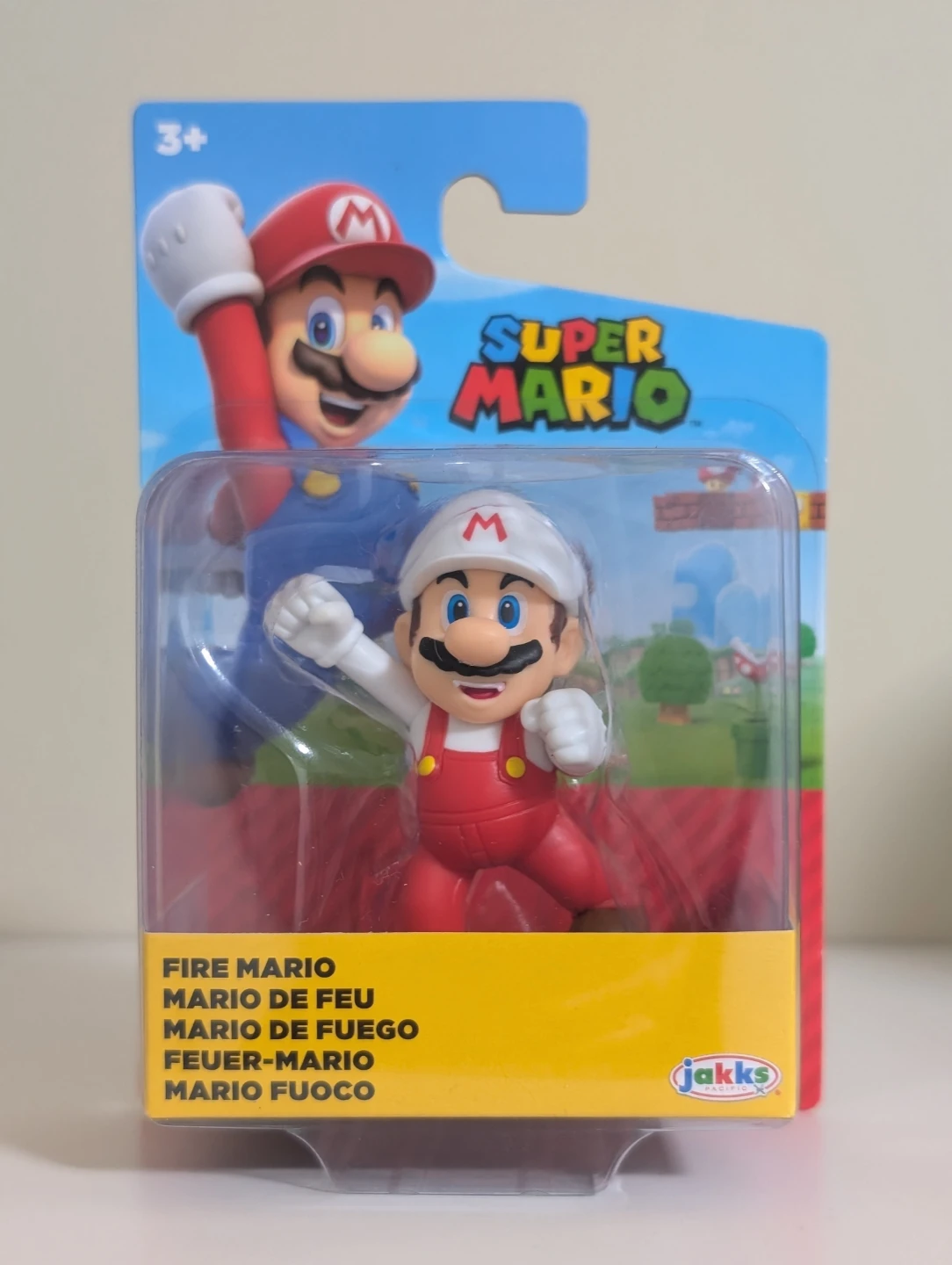 Super Mario Fire Mario Action Figure