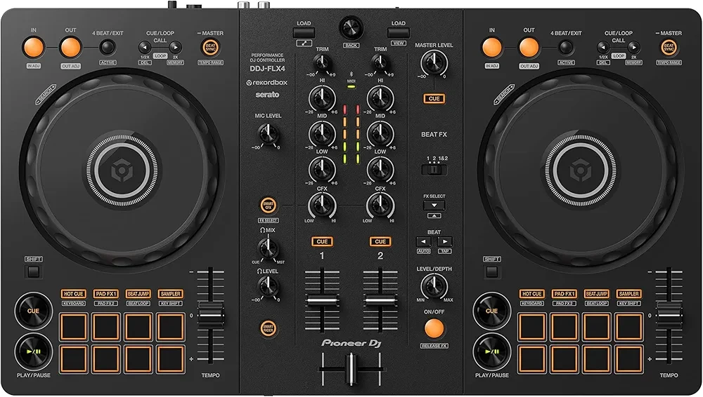 Pioneer DJ DDJ-FLX4 DJ Controller with Carrying Case - photo 2