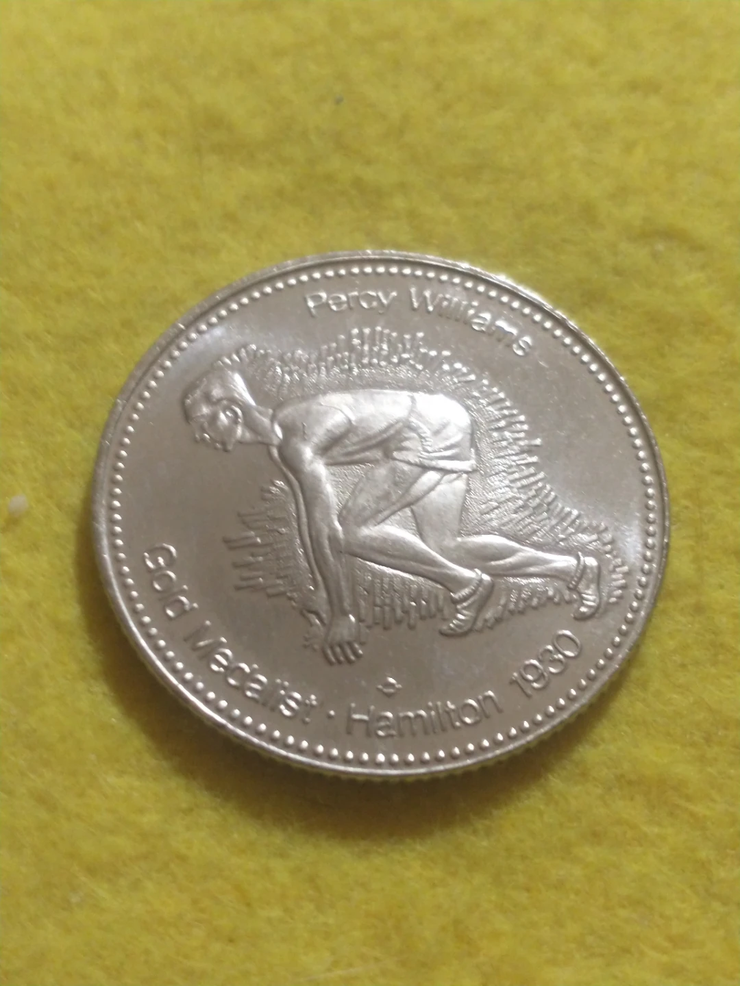 VF 1978 Canada Edmonton Commonwealth Games medal