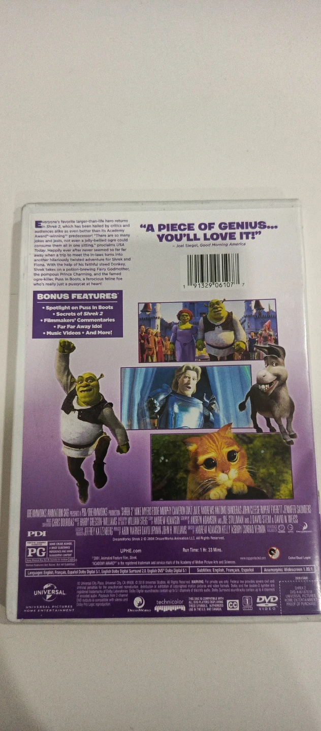Shrek 2 DVD - photo 2