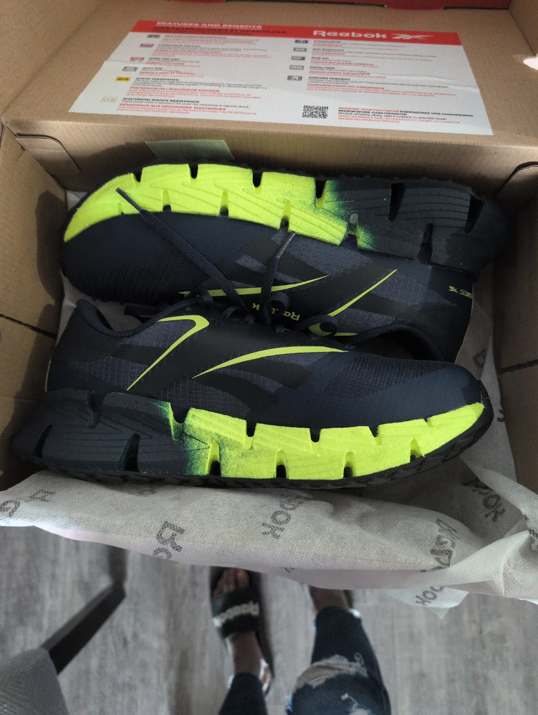 Reebok FloatZig Work Athletic Shoe - photo 3