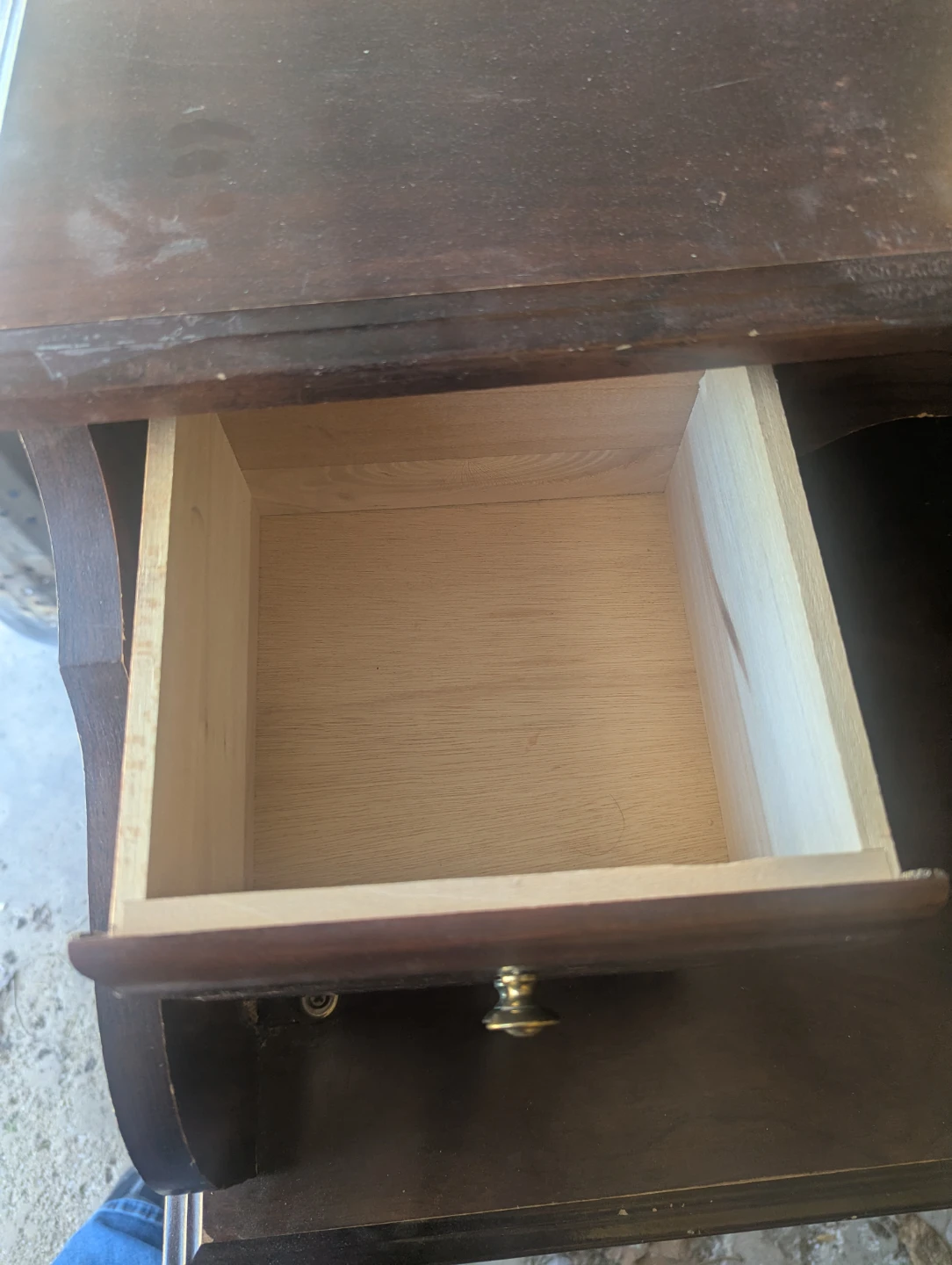 Vintage Wood Secretary Desk - photo 2
