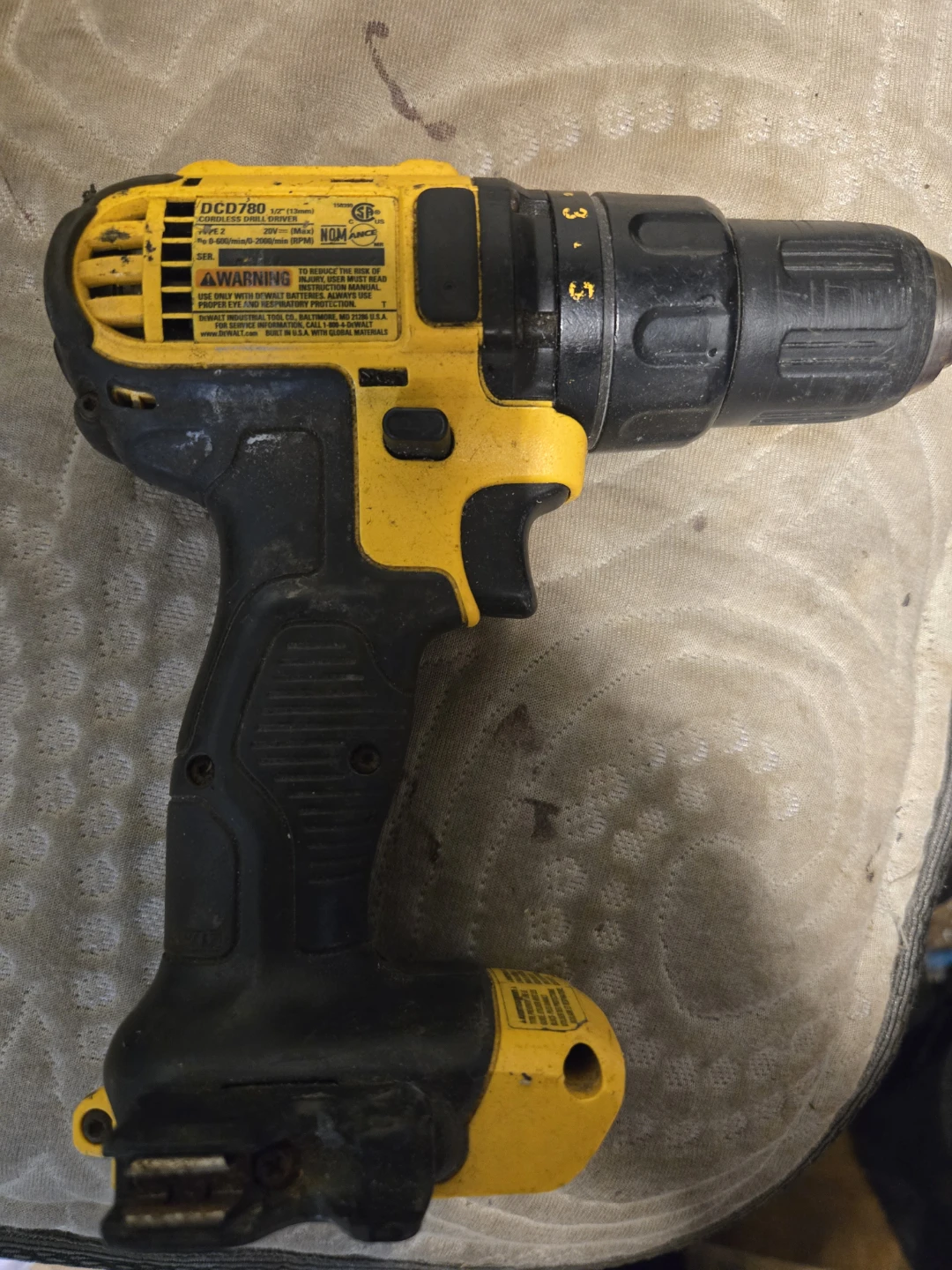 DEWALT 20V MAX Cordless Drill DCD780