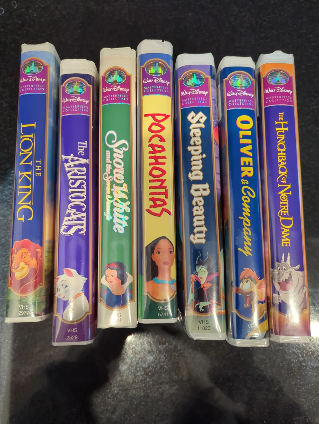 Walt Disney Masterpiece Collection VHS Tapes