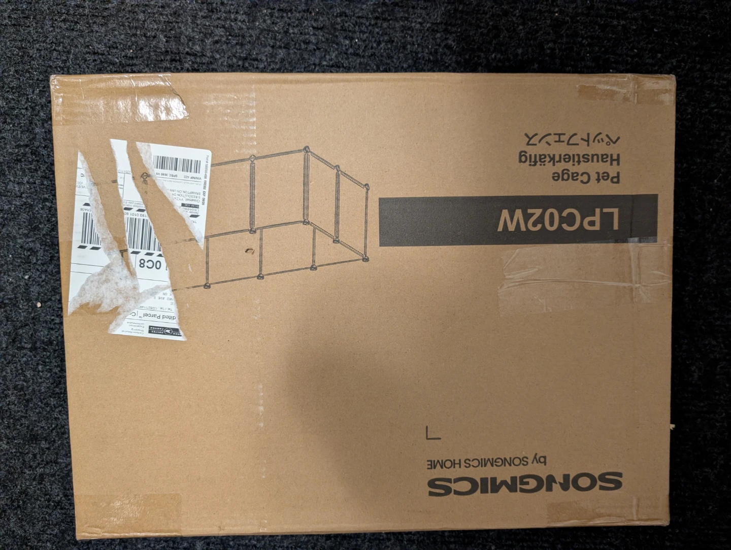 Songmics pet playpen 10sq ft - photo 4