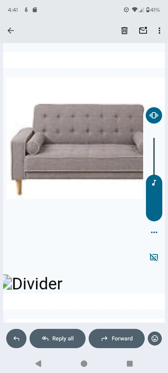 Andrews Klik Klak Loveseat