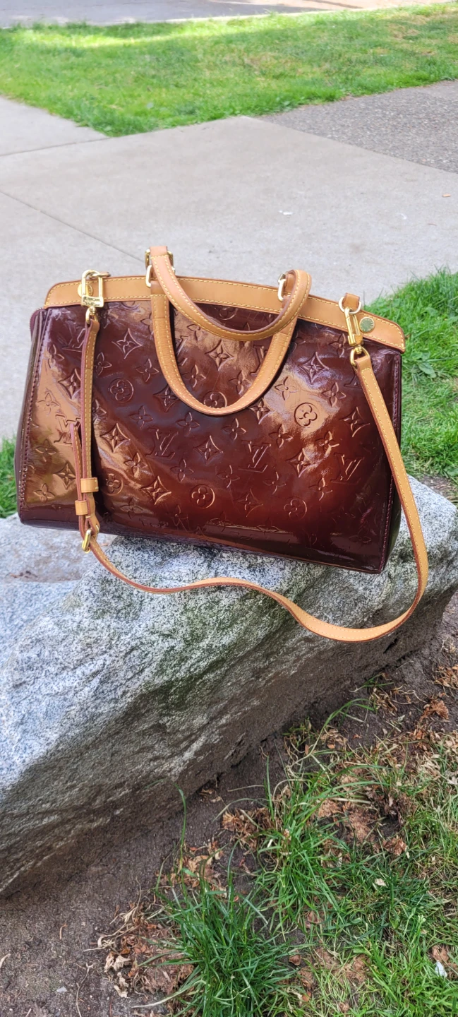 Authentic Louis Vuitton Monogram Vernis Alma PM handbag - photo 4
