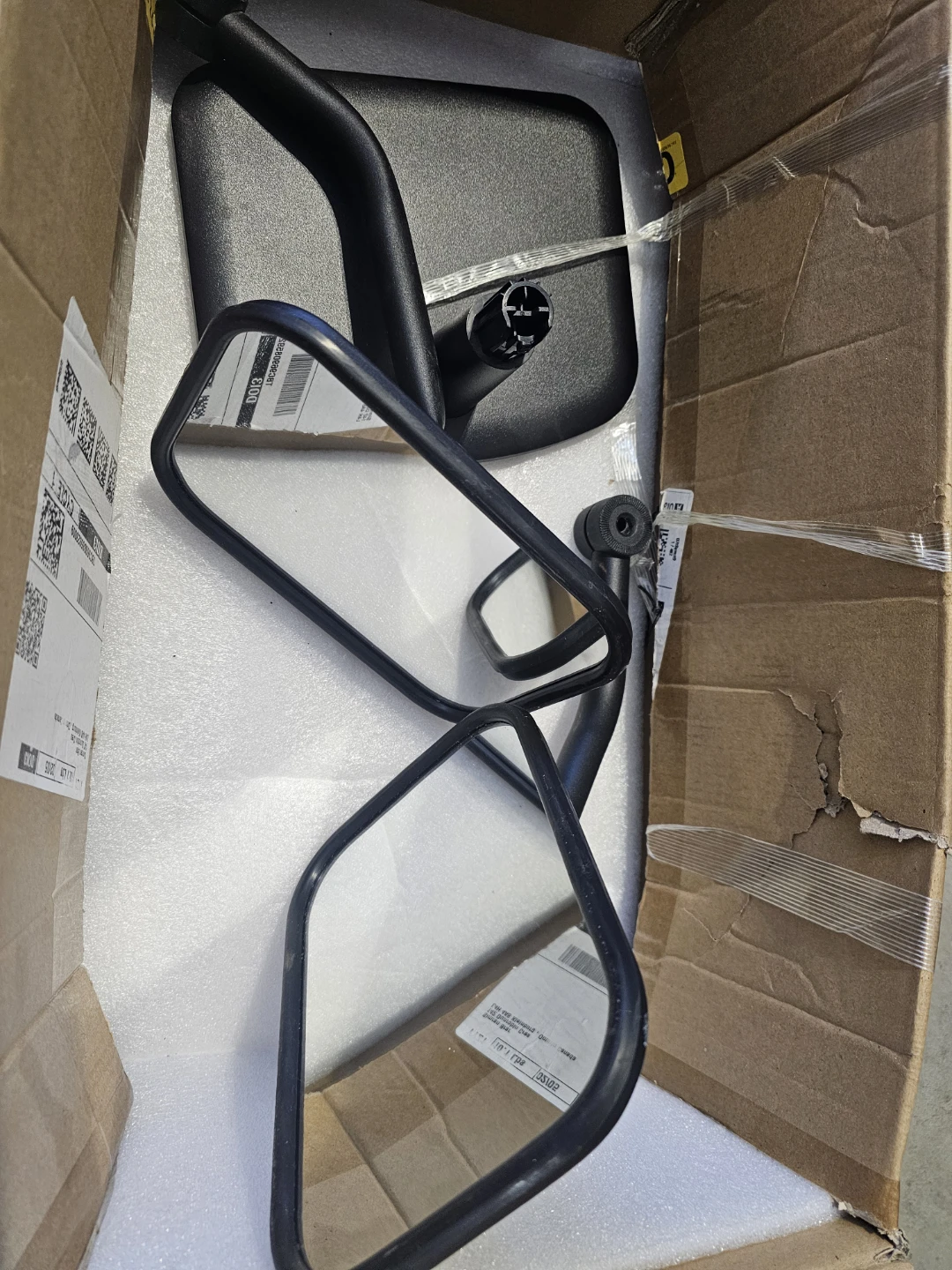 Pair of Black Side Mirrors - photo 2