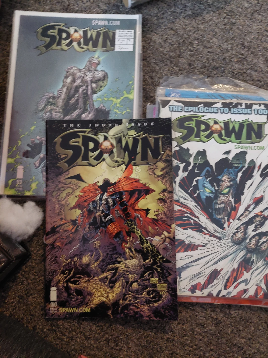 Spawn Comics - Issues 93, 100, and Epilogue