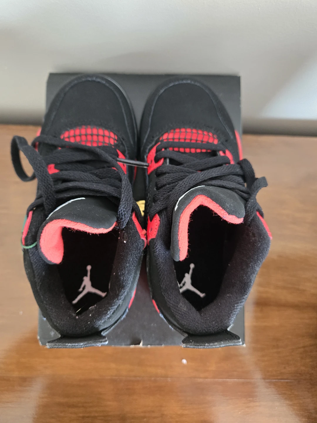 Jordan 4 Retro (PS) Black Multi-Color Toddler Shoes - photo 4