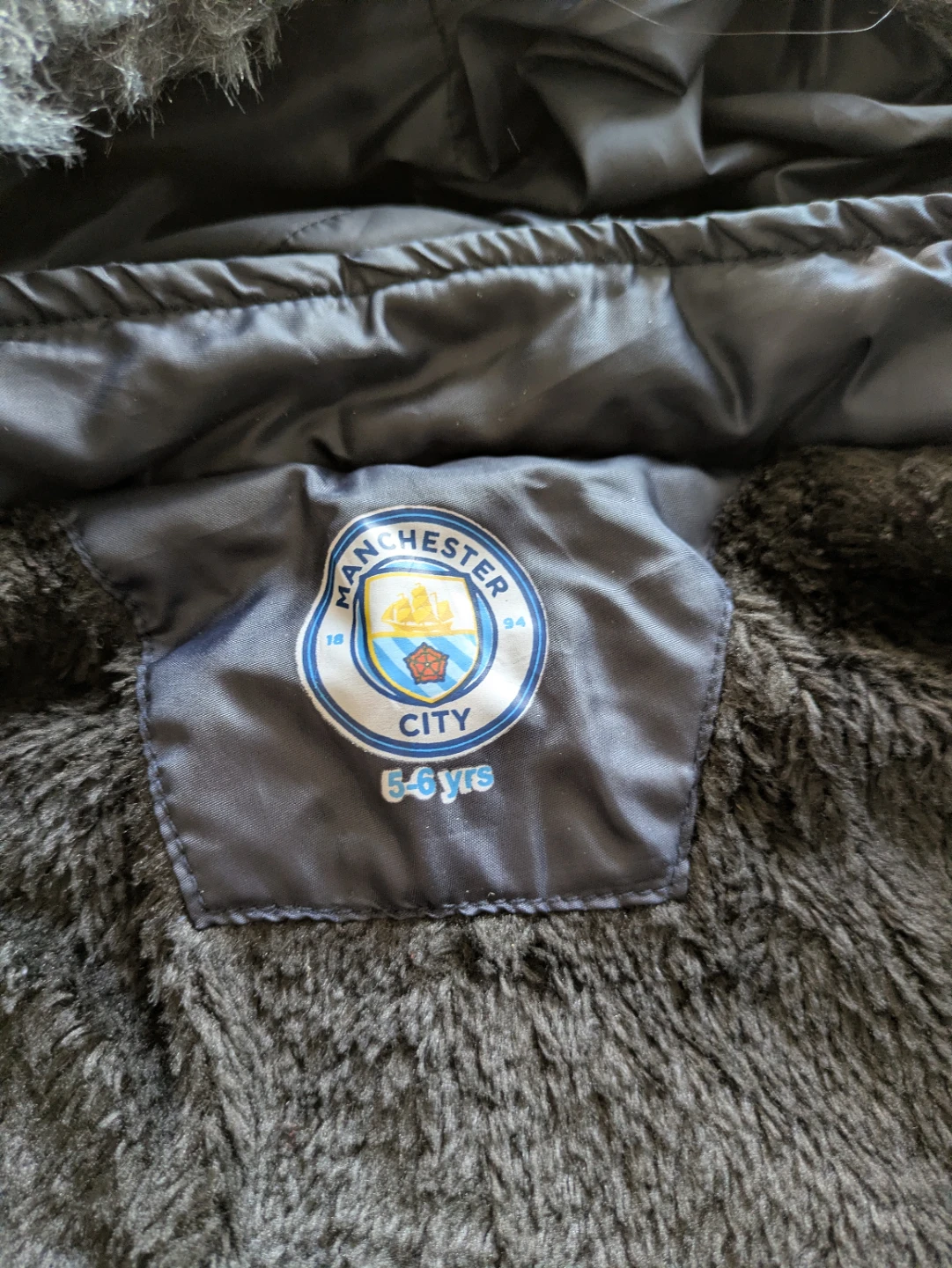 Manchester City FC Youth Padded Winter Jacket 5-6 Years - photo 4