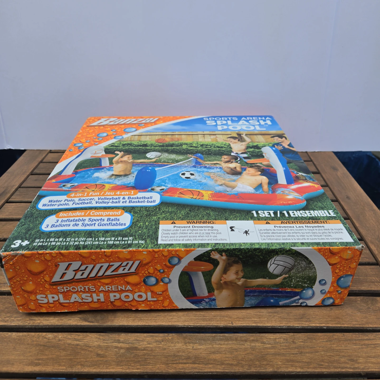 Brand new splash pool sports arena inflatable - photo 5