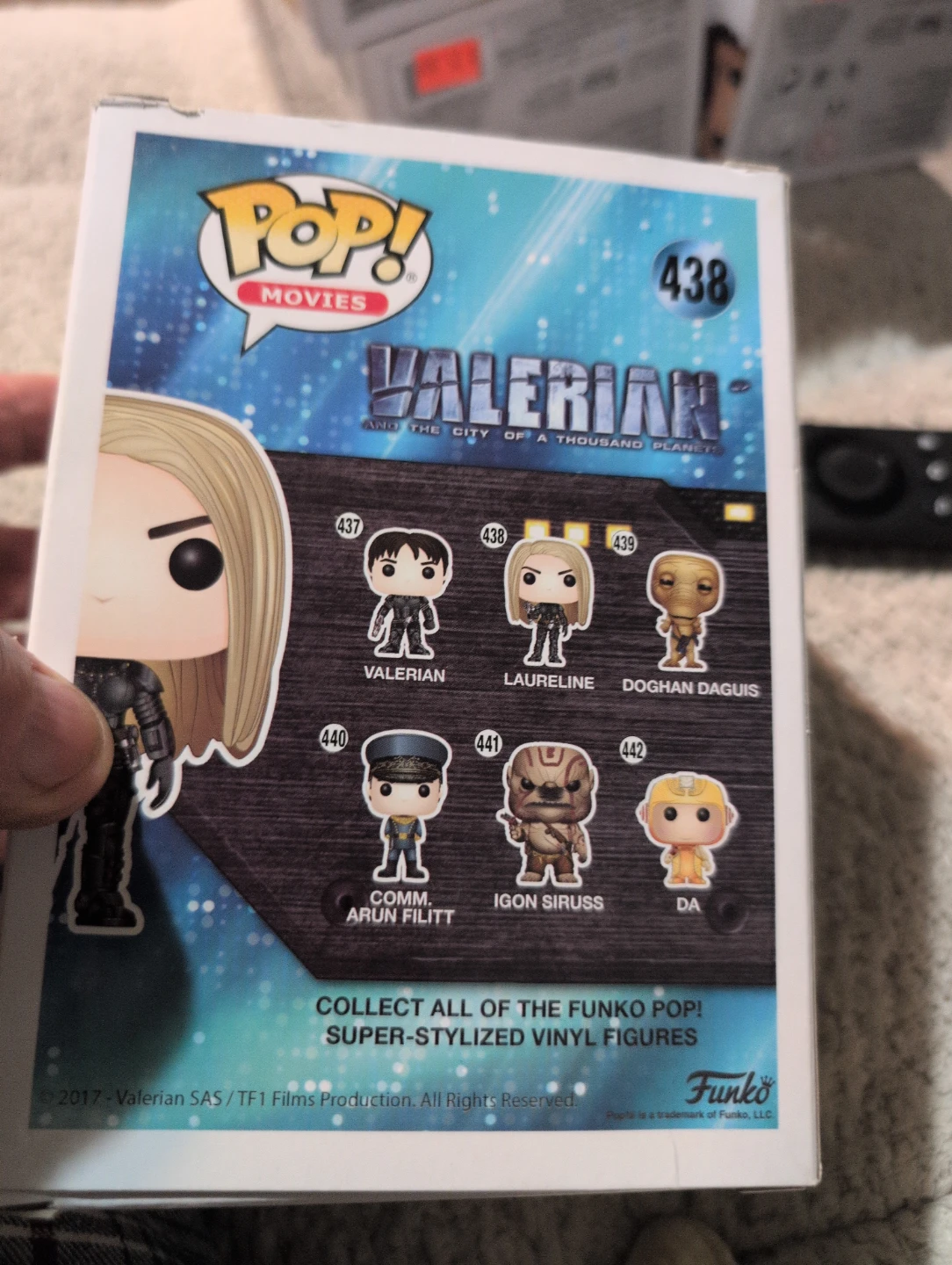Funko Pop! Movies Valerian Laureline Vinyl Figure #438 - photo 2