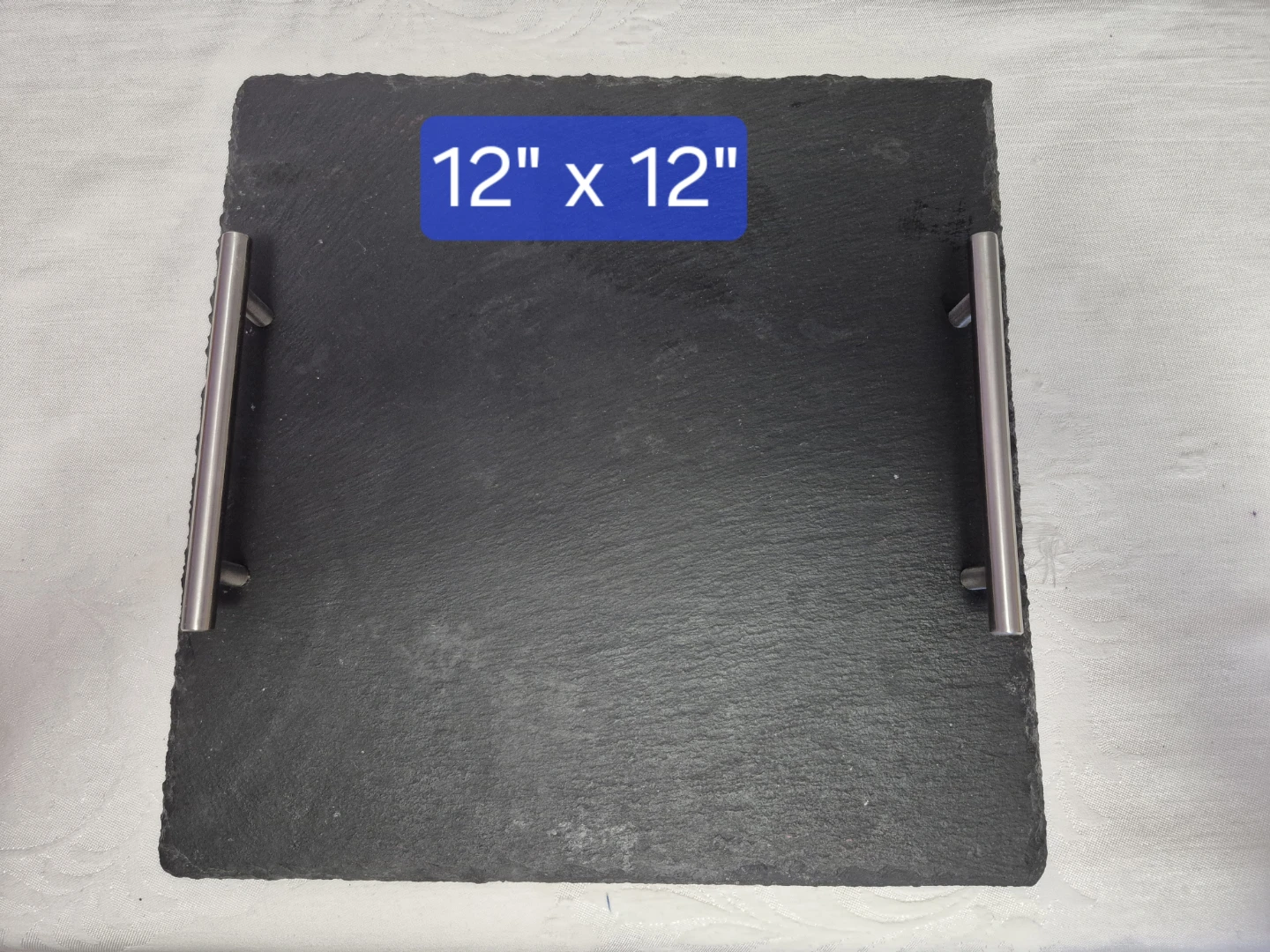 Slate Serving Platter with Handles