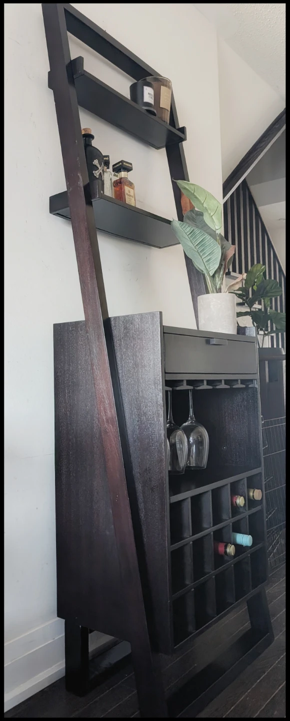 Crate and Barrel leaning bar - photo 2