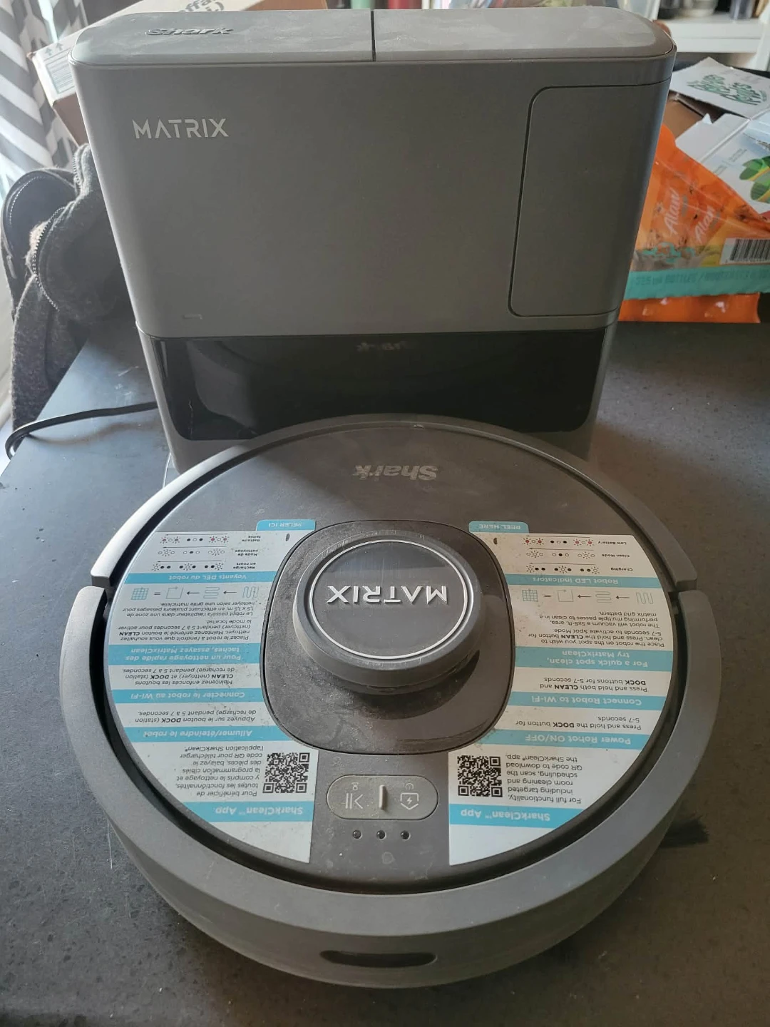 Shark Matrix Self-Emptying Robot Vacuum