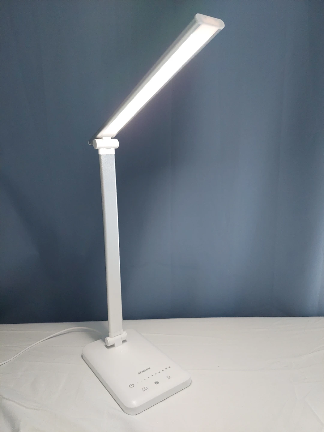 Adjustable LED Desk Lamp with USB Output