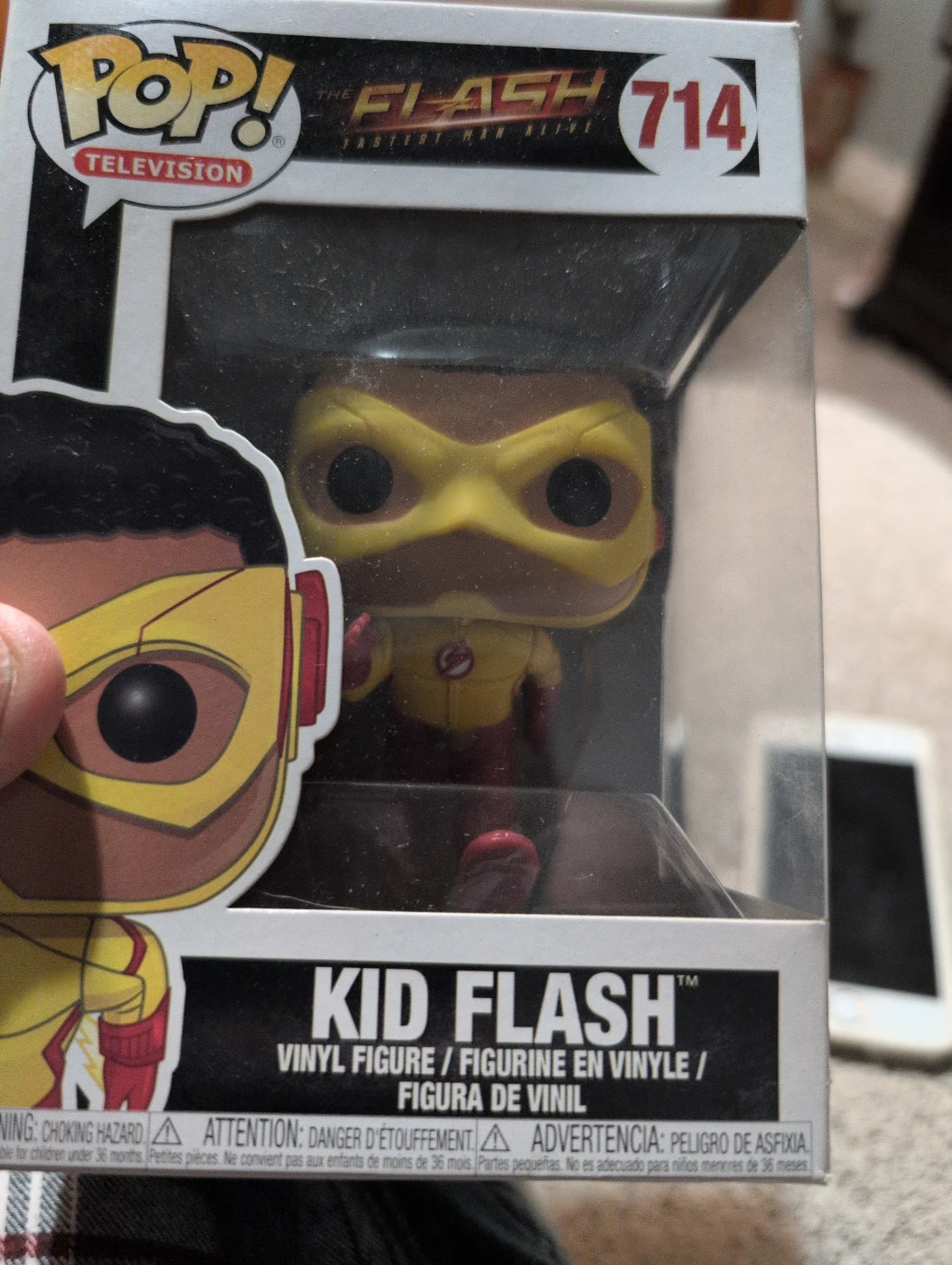 Funko Pop! Television Kid Flash Vinyl Figure #714