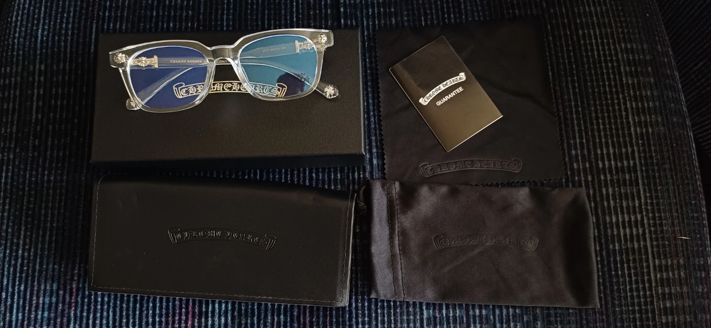 Chrome Hearts Glasses - Clear Frame