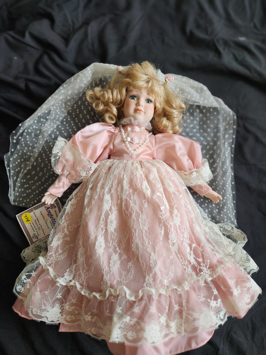 Original Angelina Visconti Collection Porcelain Doll