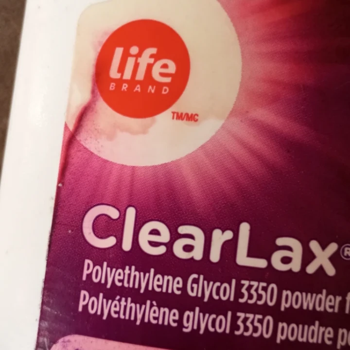 Life Brand ClearLax Polyethylene Glycol 3350 Powder 238g - photo 2
