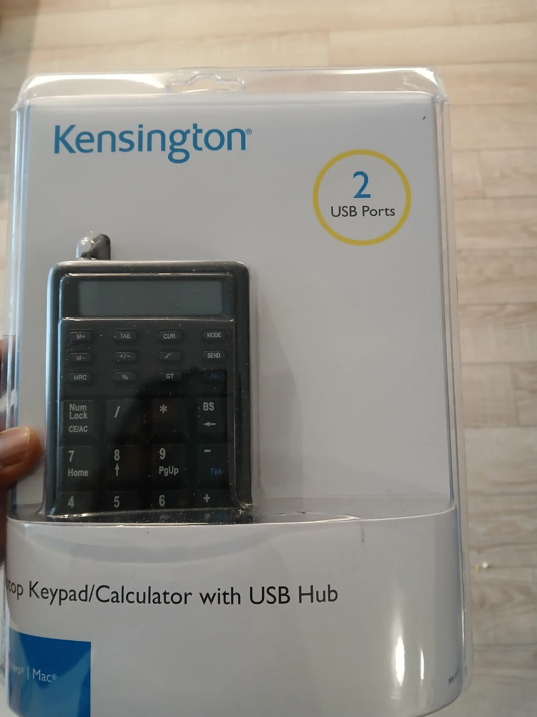 Kensington Desktop Keypad/Calculator with USB Hub
