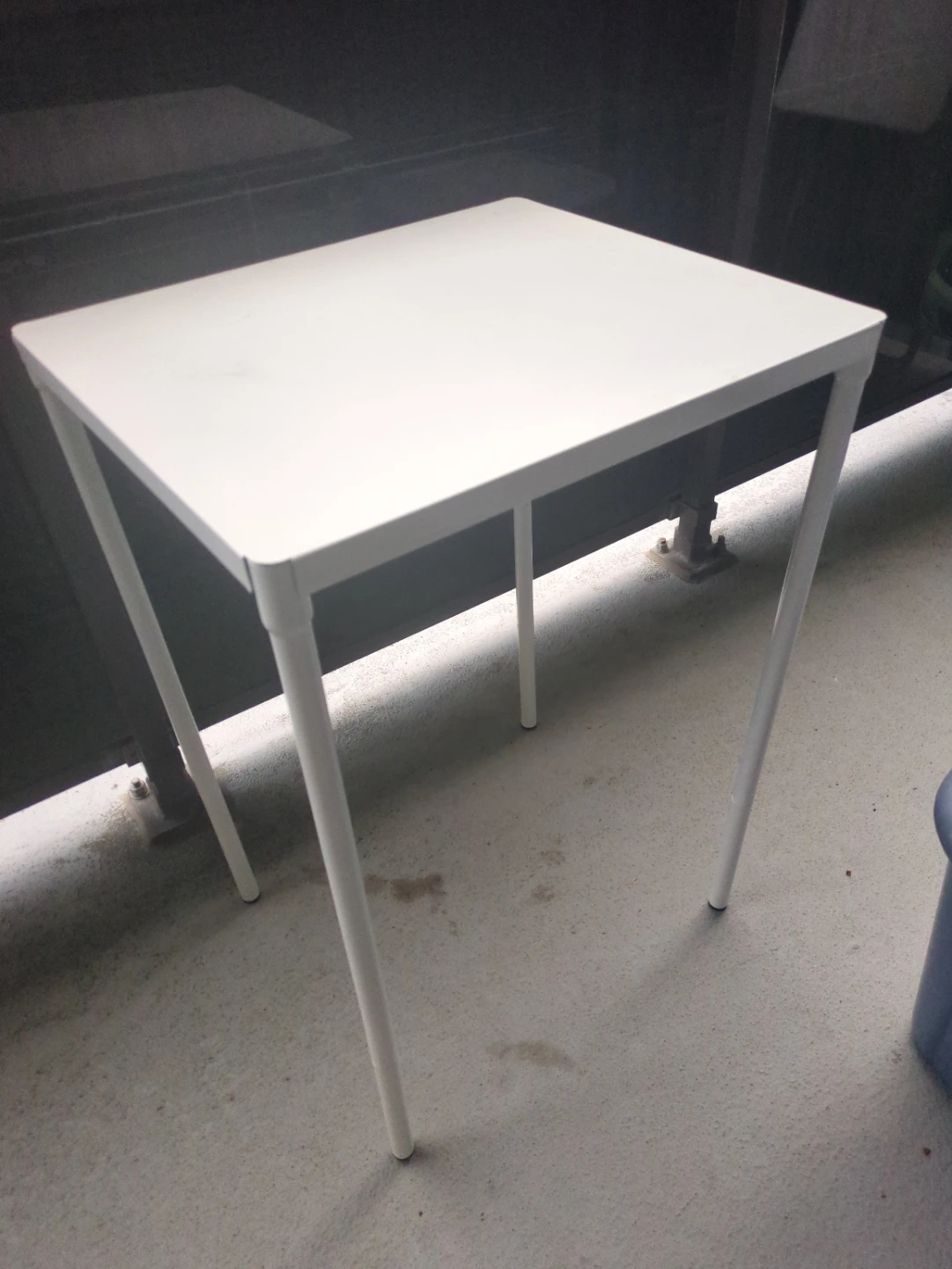 IKEA FEJAN White Outdoor Table 50x44 cm