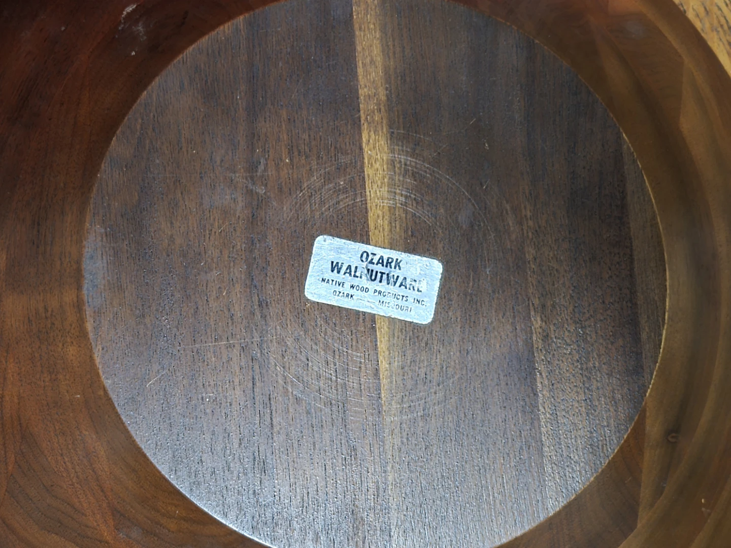 Ozark Walnutware Wooden Fruit Bowl Decorative Set - photo 2