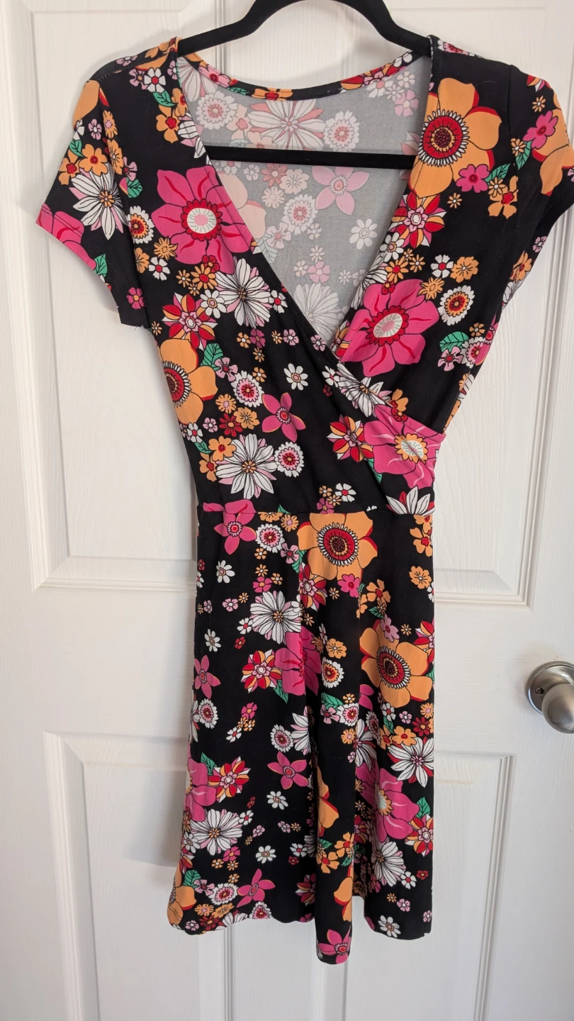 Floral Wrap Dress - photo 2