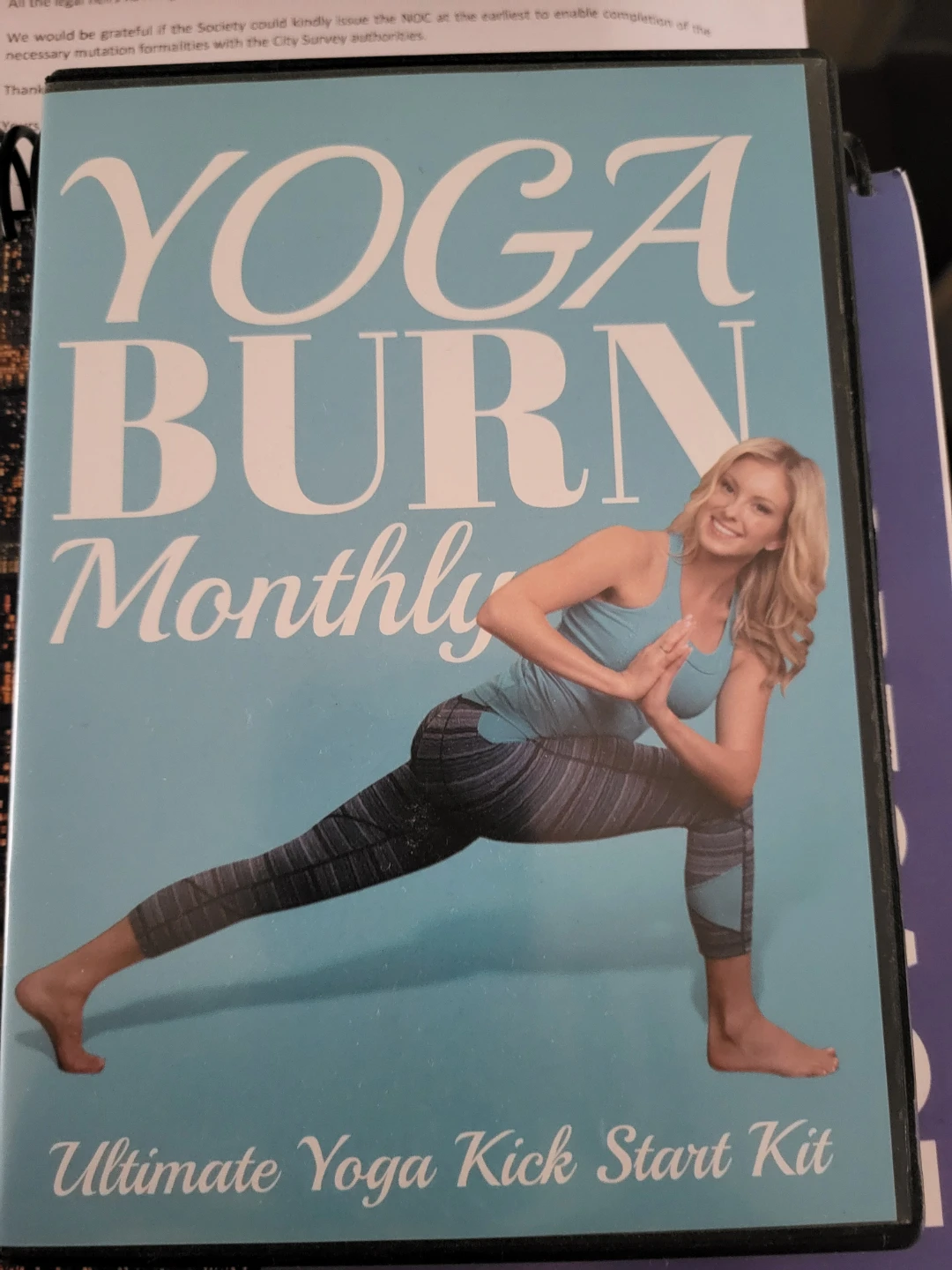 Yoga Burn Monthly Ultimate Yoga Kick Start Kit DVD